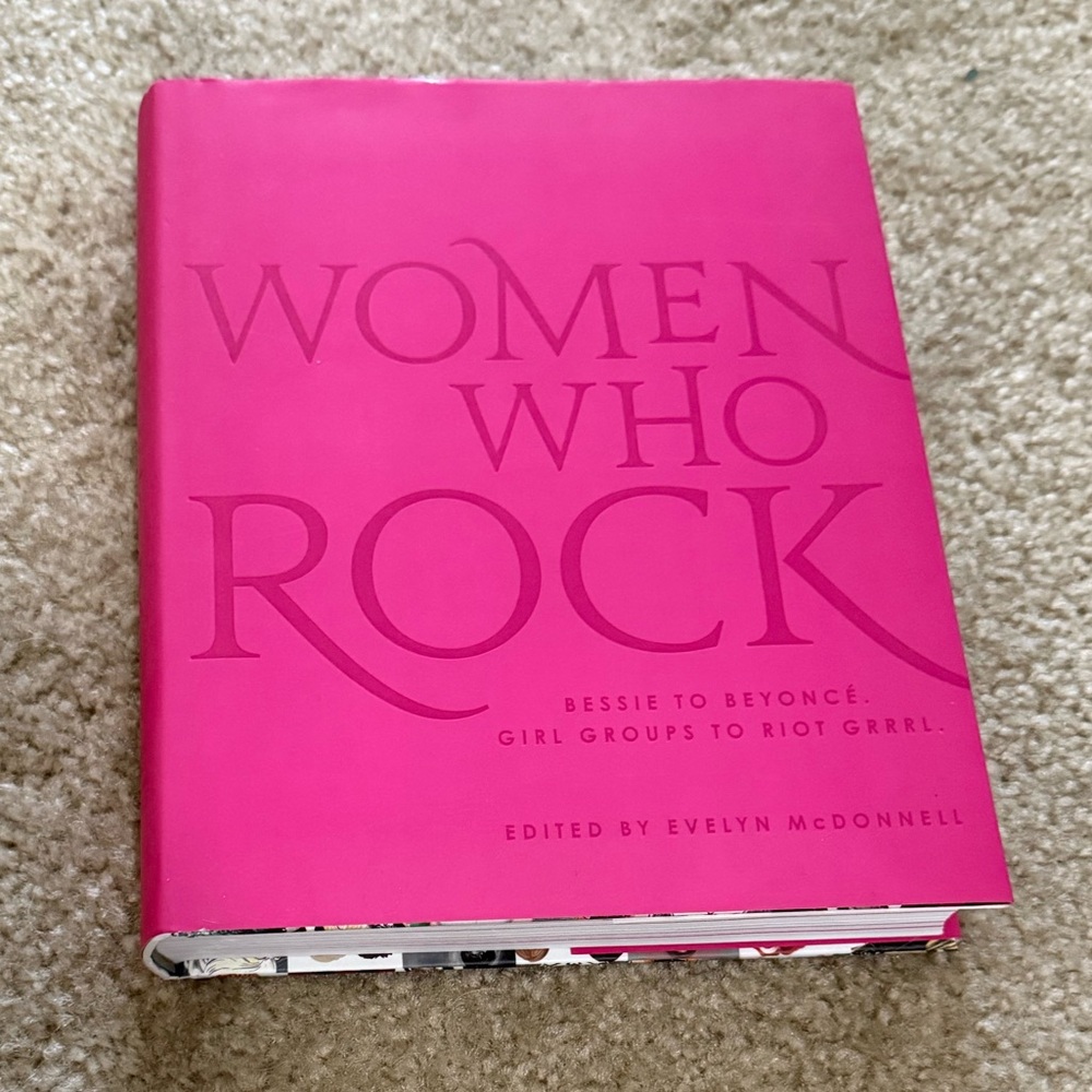 Women Who Rock Pink Hardcover Book